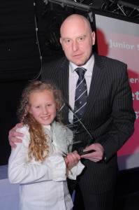 Junior Sportsperson of the Year Under 15 – Lisette Westwater (Martial Arts) Sponsored by Hall-Fast