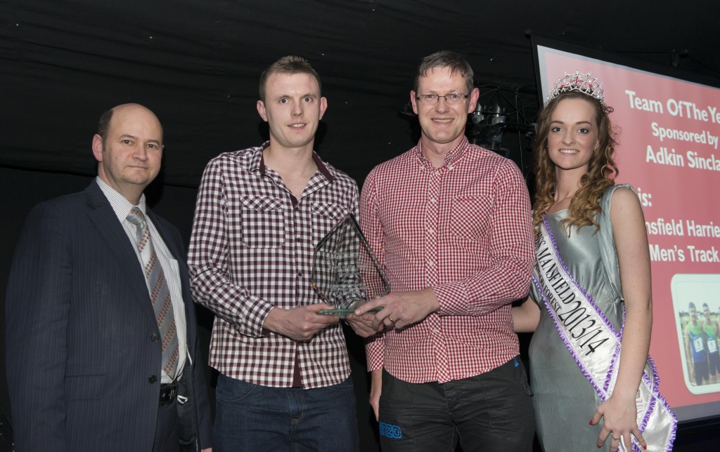 Team of the Year - Mansfield Harriers and Athletics Club - Senior Men's Track and Field Team